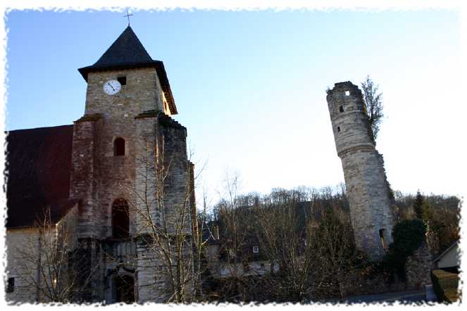 photo de l'église Saint-Vincent de Lucq de Béarn - département des Pyrénées-Atlantiques