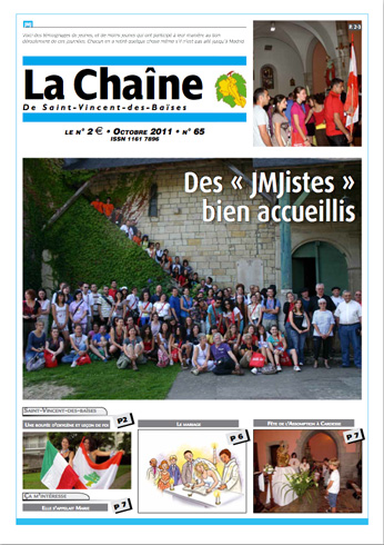 couverture du journal paroissial