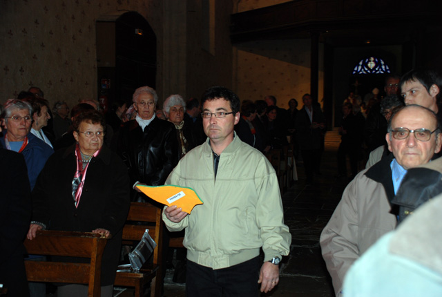 Photo de la visite de Monseigneur Aillet