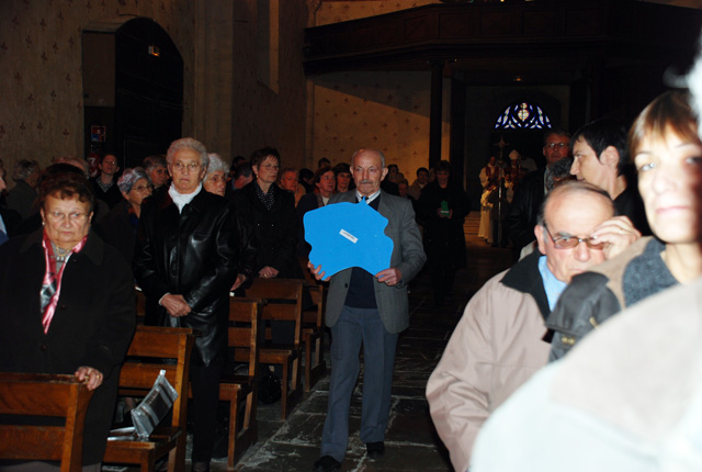 Photo de la visite de Monseigneur Aillet