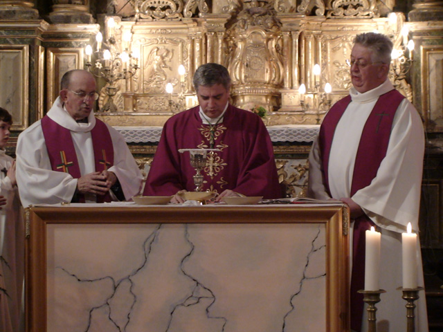 Photo de la visite de Monseigneur Aillet