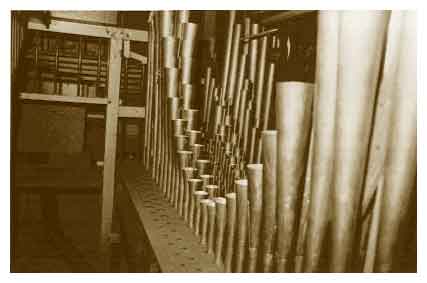 Photo de la trompette du grand orgue