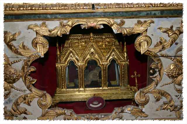 photo du reliquaire de saint Girons